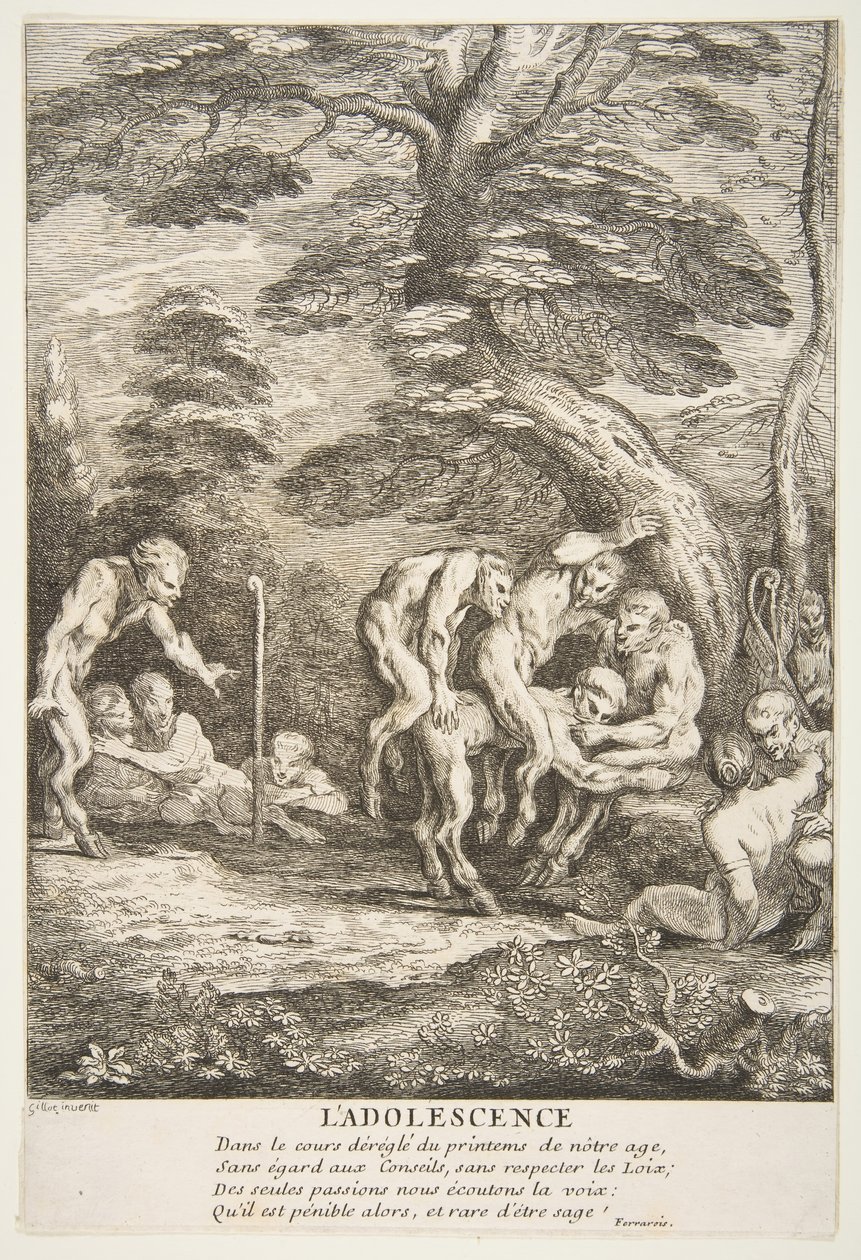 Juventud de Claude Gillot
