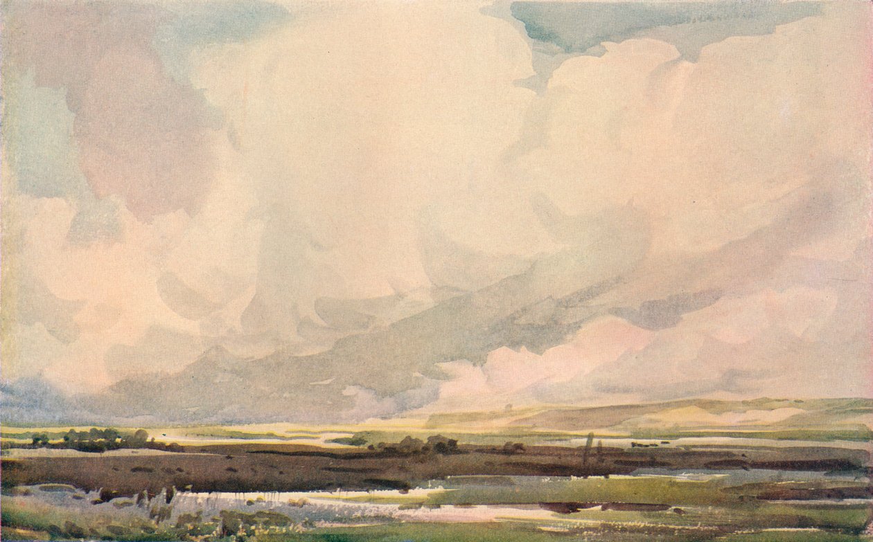 Cerca de Dunwich, Suffolk, c1910 de Claude Hayes