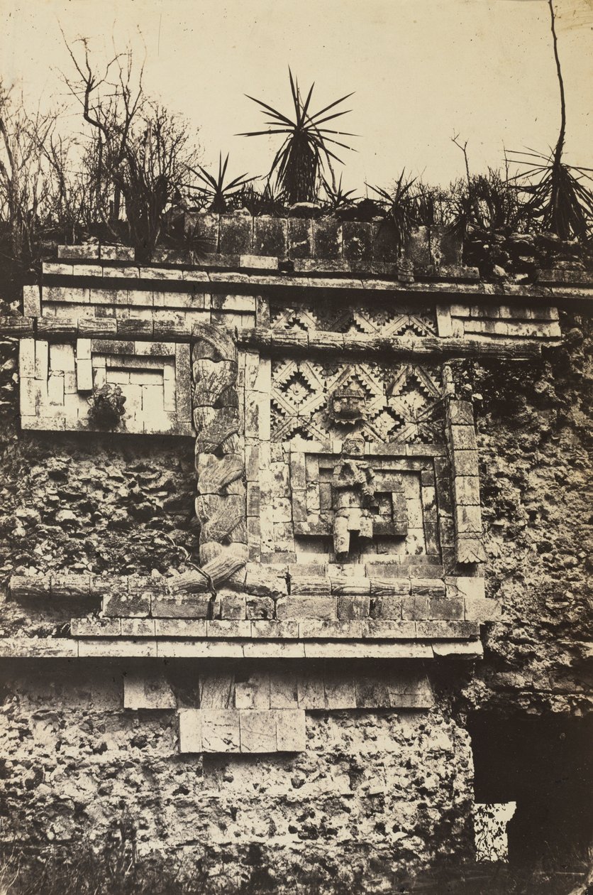 El convento, Uxmal de Claude Joseph Désiré Charnay