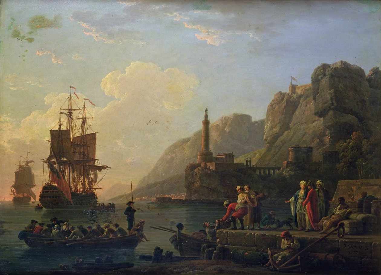 El puerto de Claude Joseph Vernet