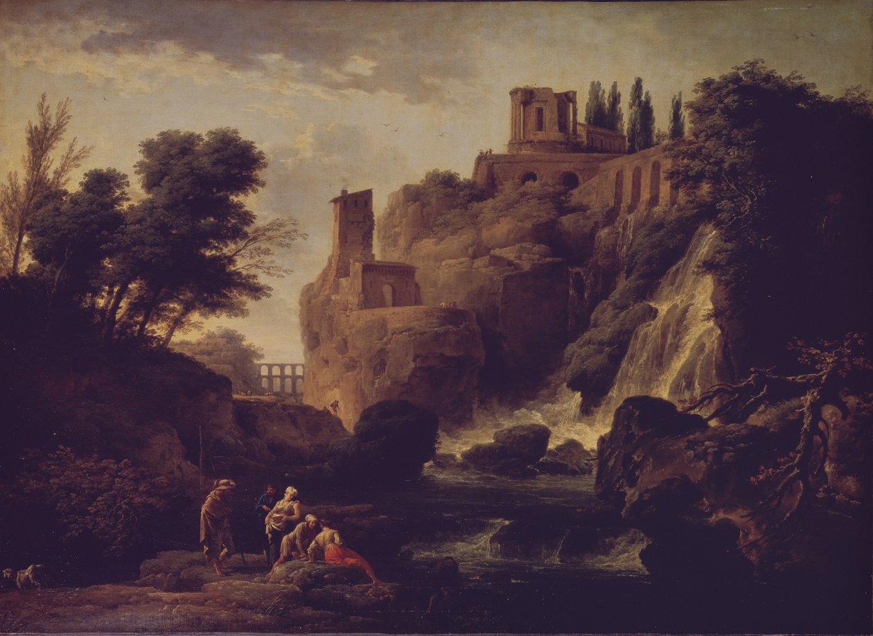 Cascada en Tívoli, 1747 de Claude Joseph Vernet