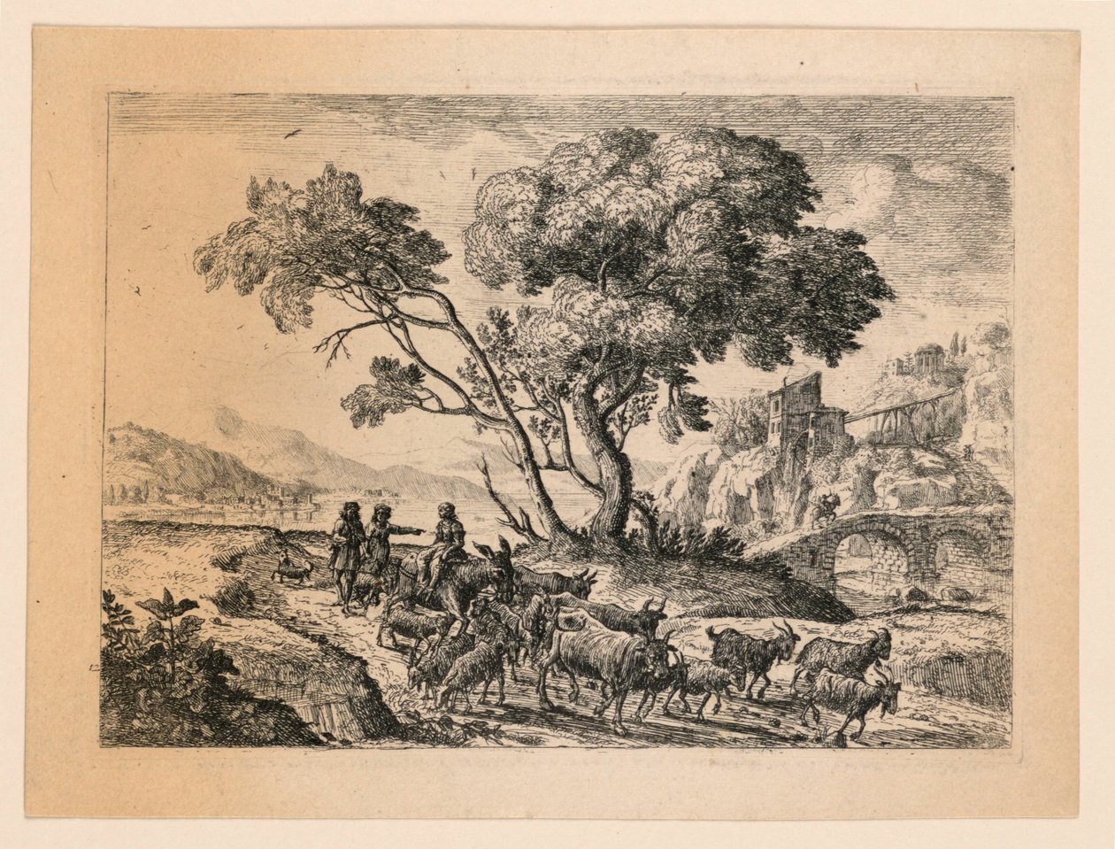 Partida hacia los campos de Claude Lorrain