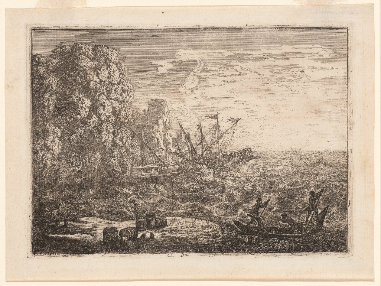 La tempestad de Claude Lorrain