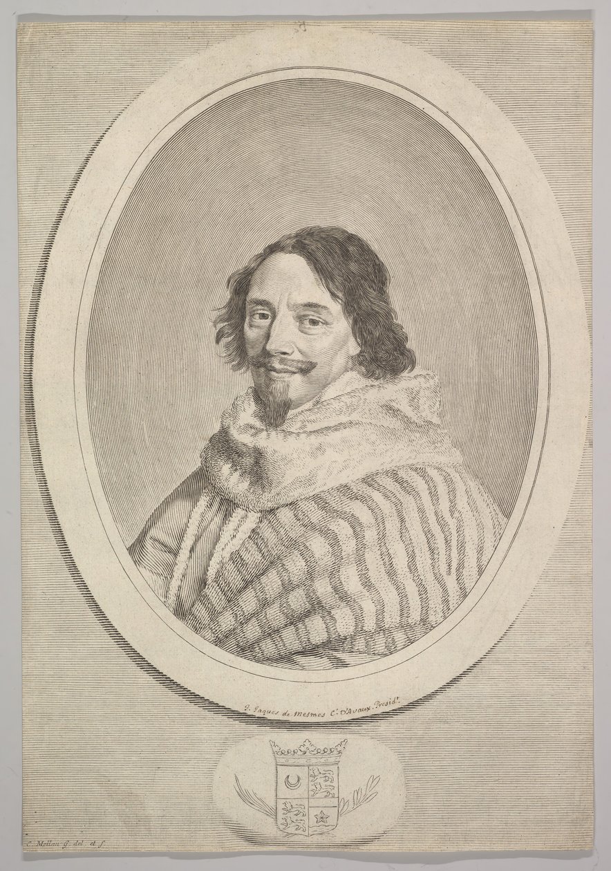 Henri de Mesmes de Claude Mellan