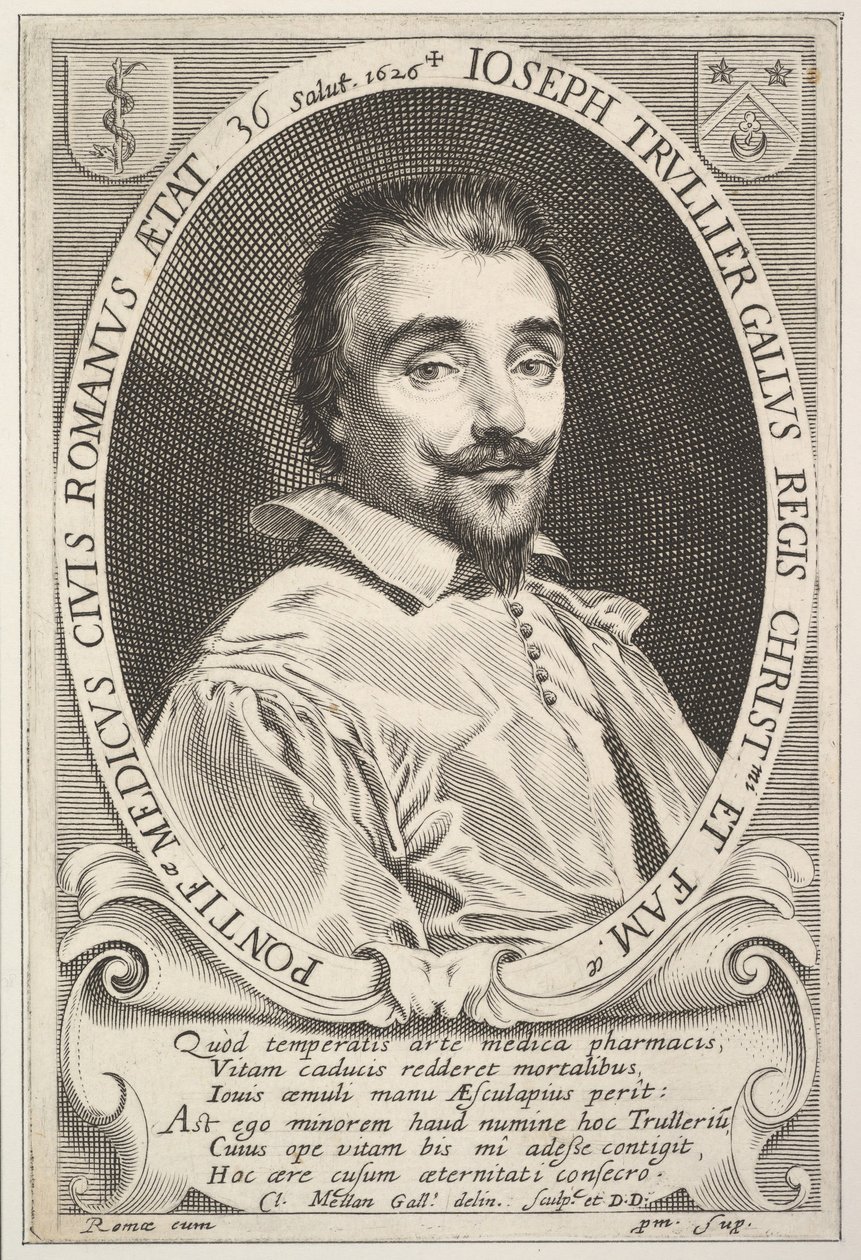 Joseph Trullier, 1626 de Claude Mellan