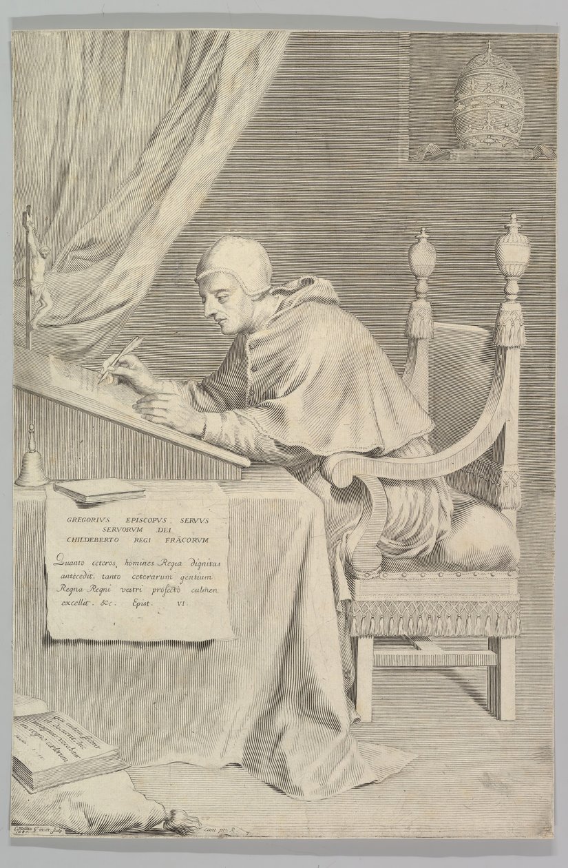 San Gregorio de Claude Mellan