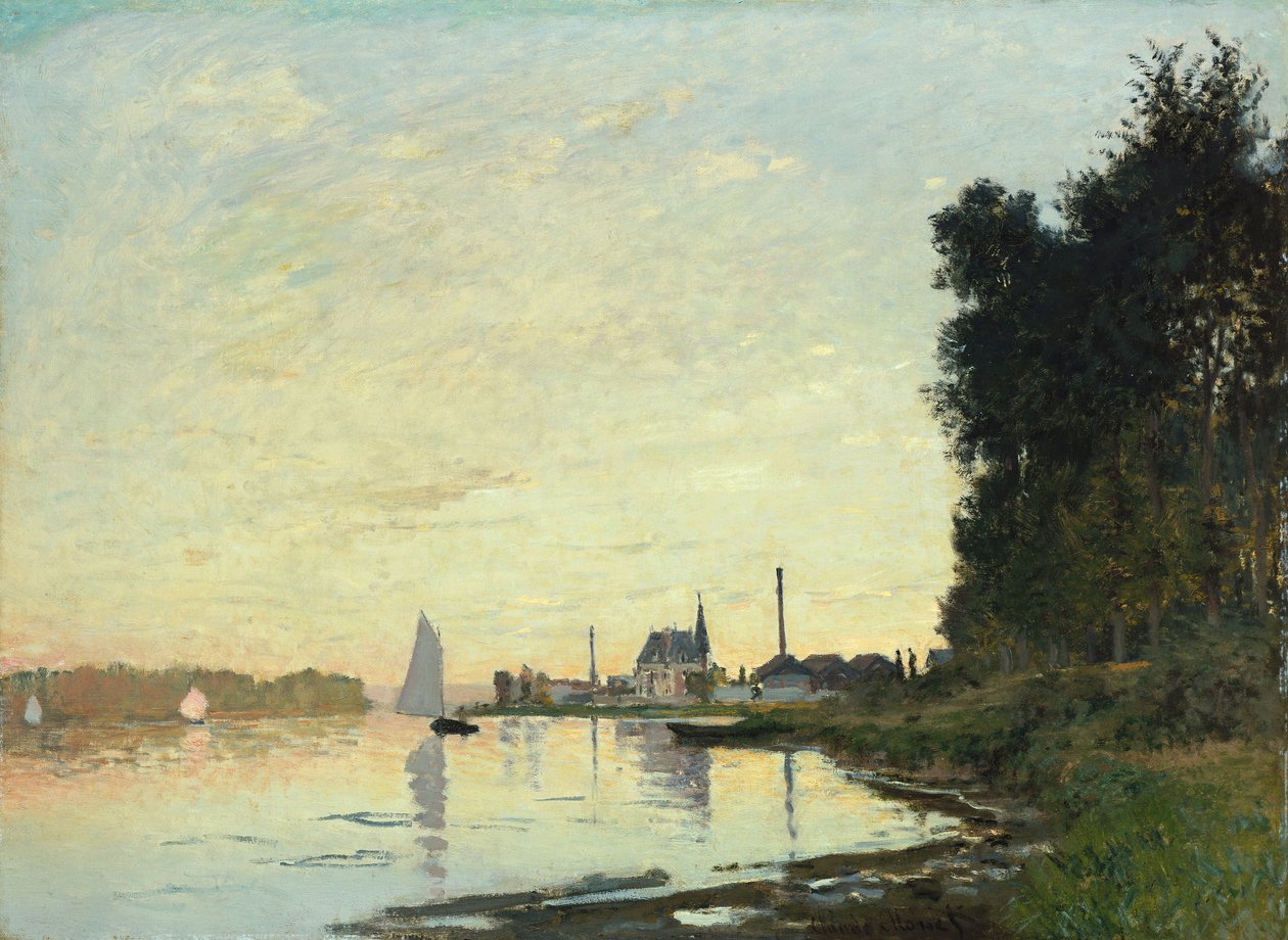 Argenteuil, tarde de Claude Monet