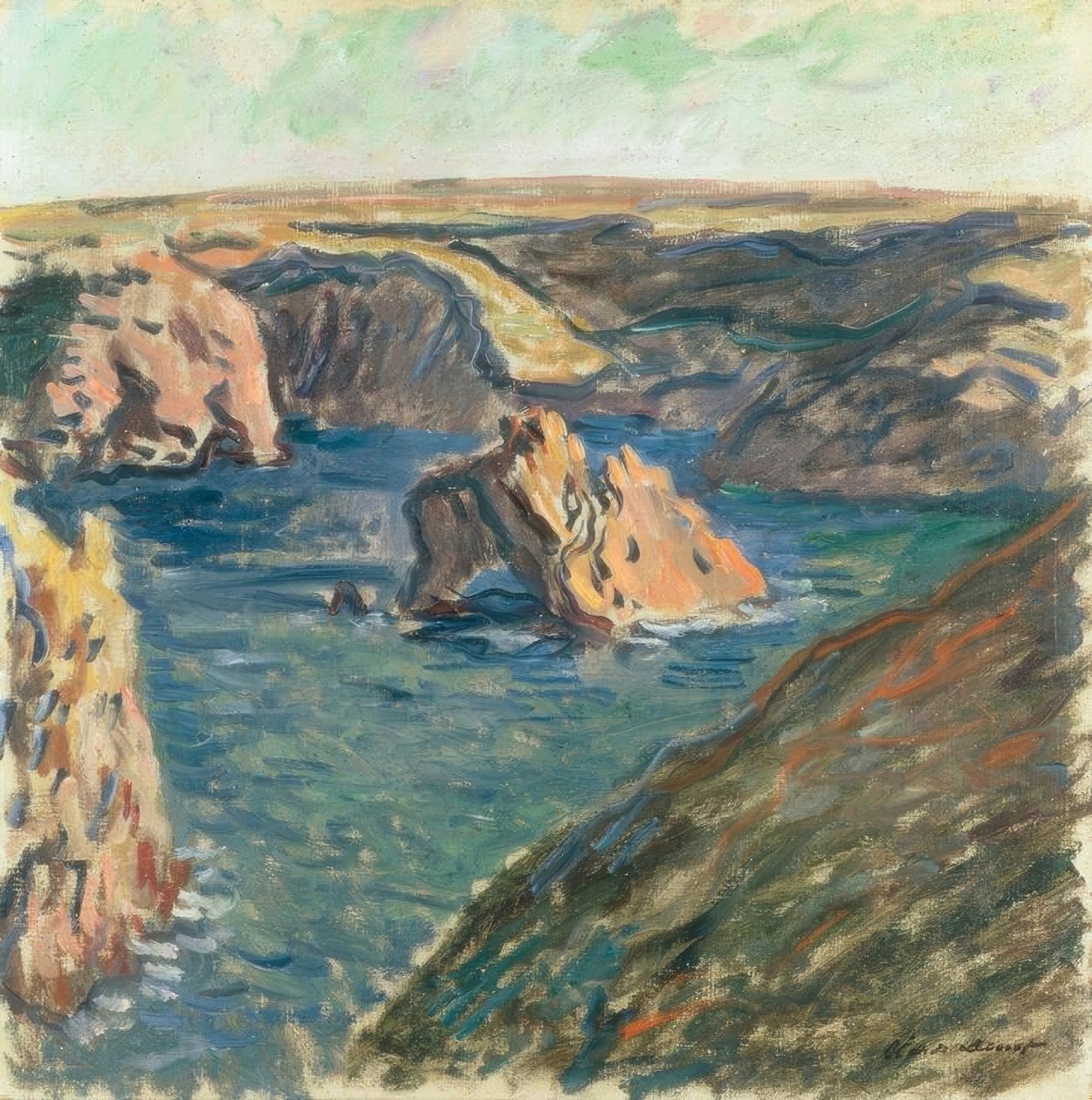 Belle-Ile de Claude Monet