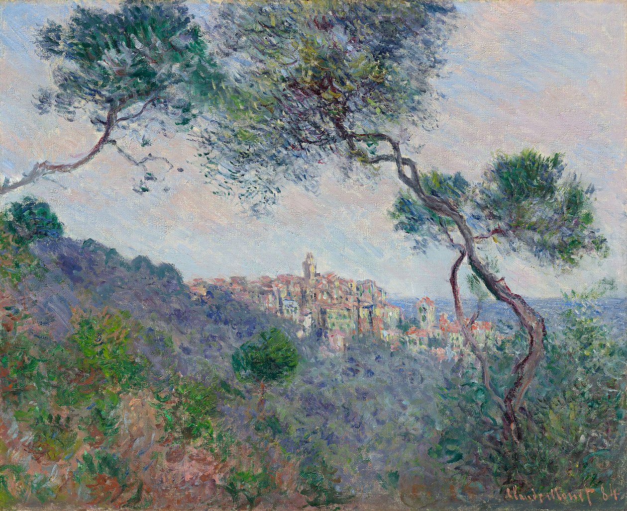 Bordighera, Italia de Claude Monet