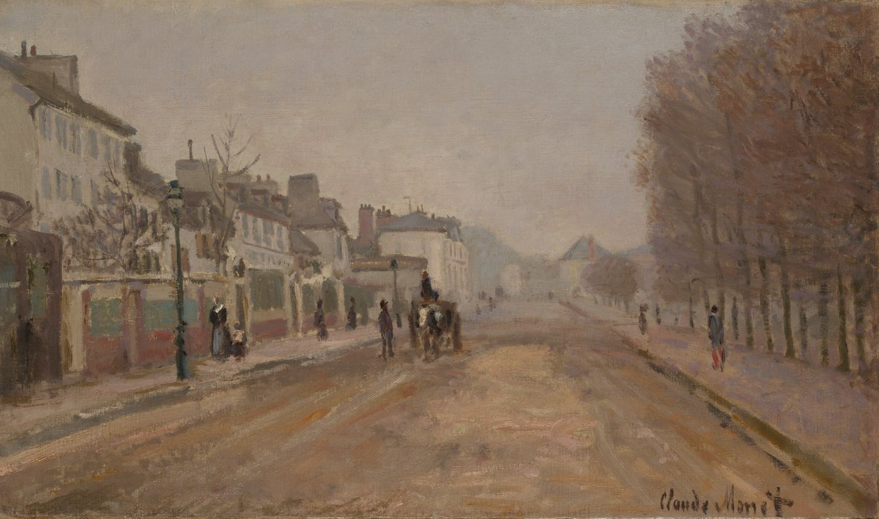 Bulevar Heloise, Argenteuil de Claude Monet