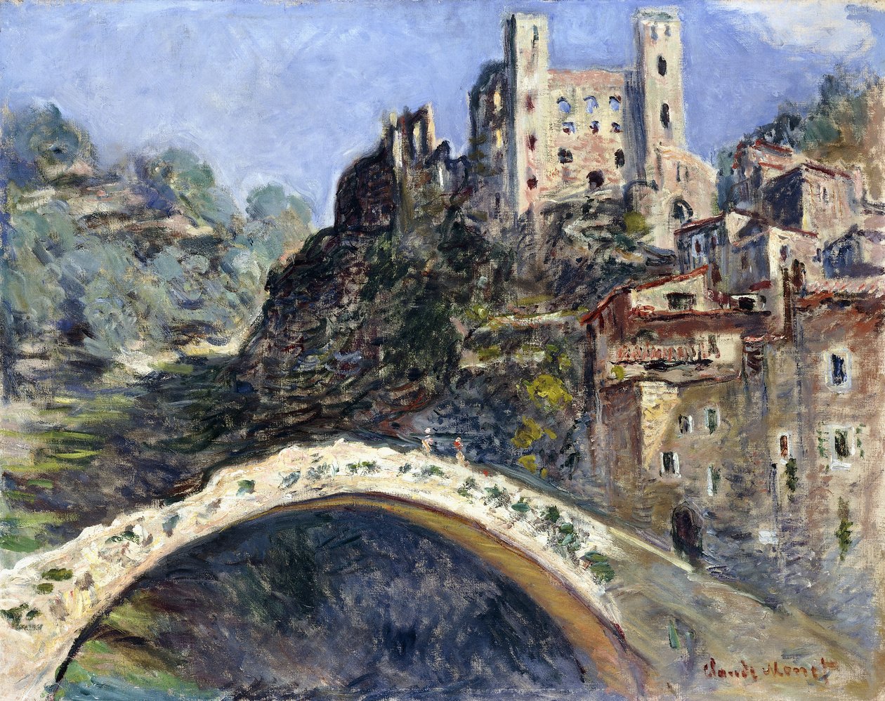 Dolceacqua de Claude Monet