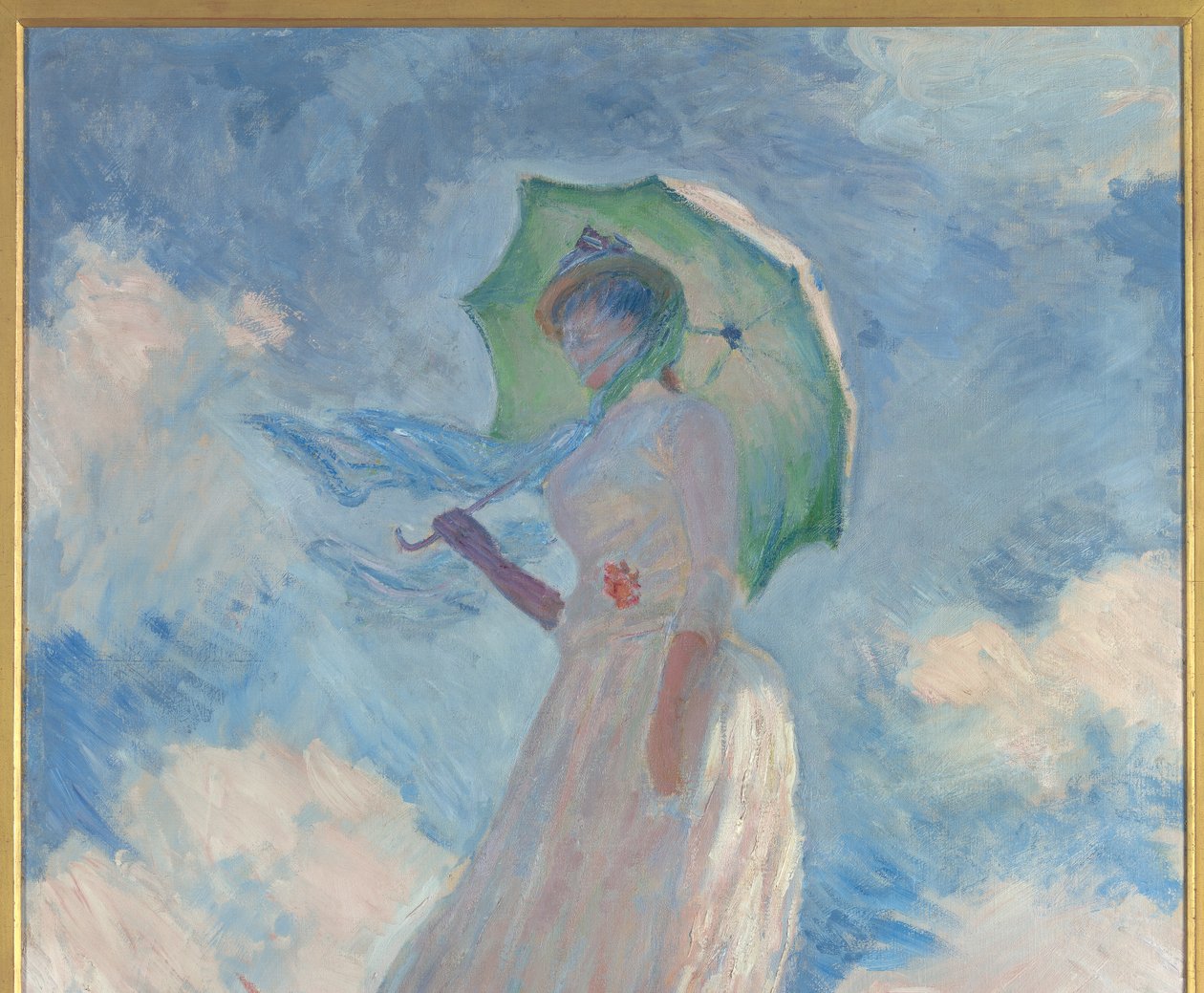 Prueba de figura al aire libre de Claude Monet