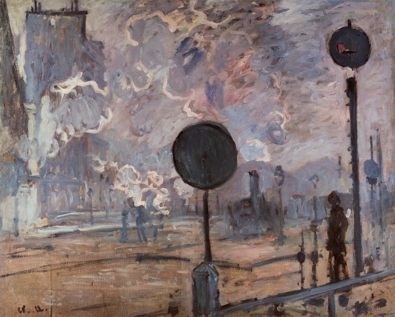Gare Saint Lazare (Le Signal) de Claude Monet