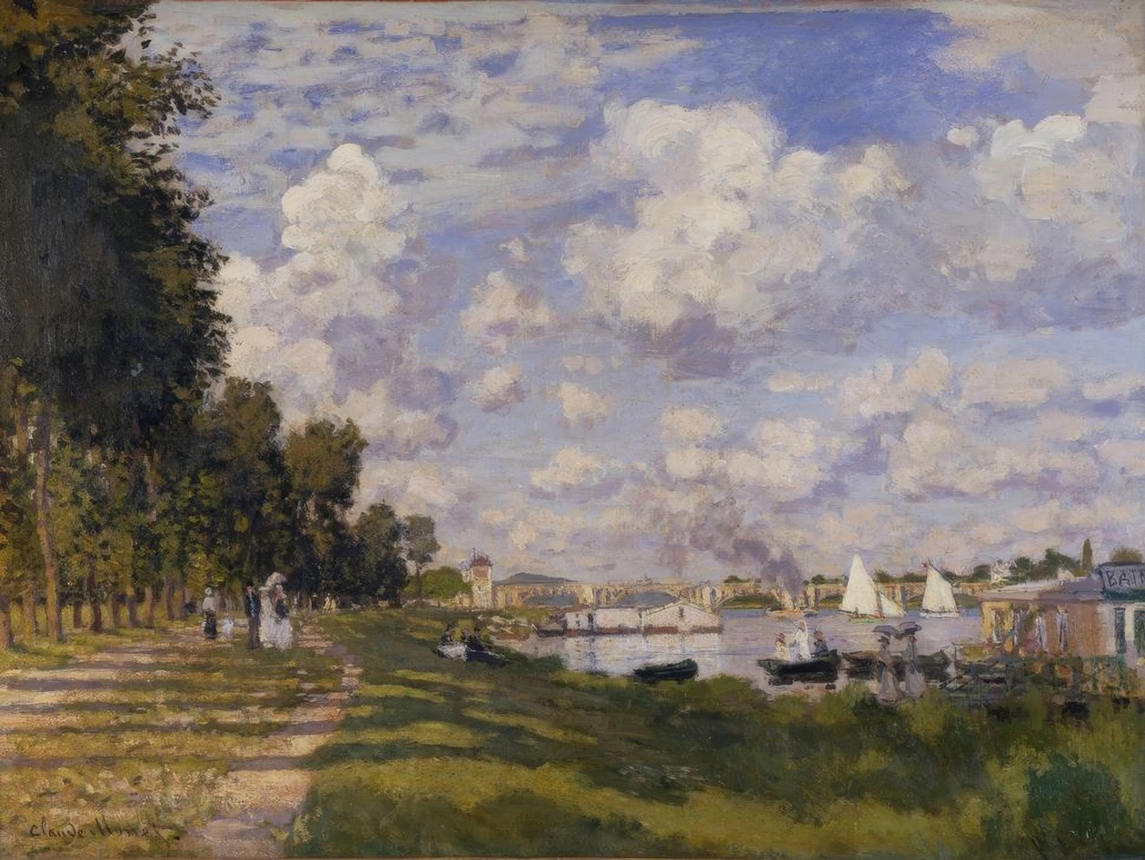 El estanque de Argenteuil de Claude Monet