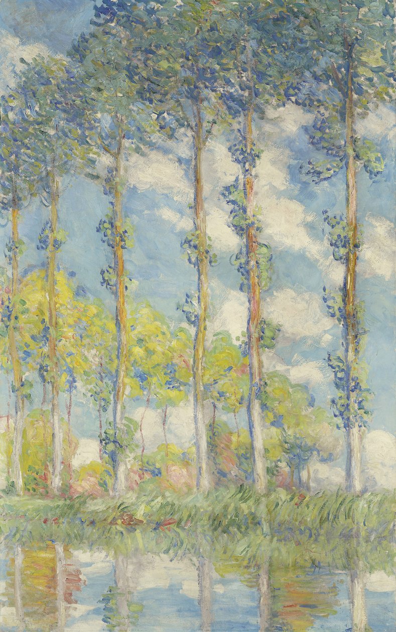 Los álamos, 1891 de Claude Monet