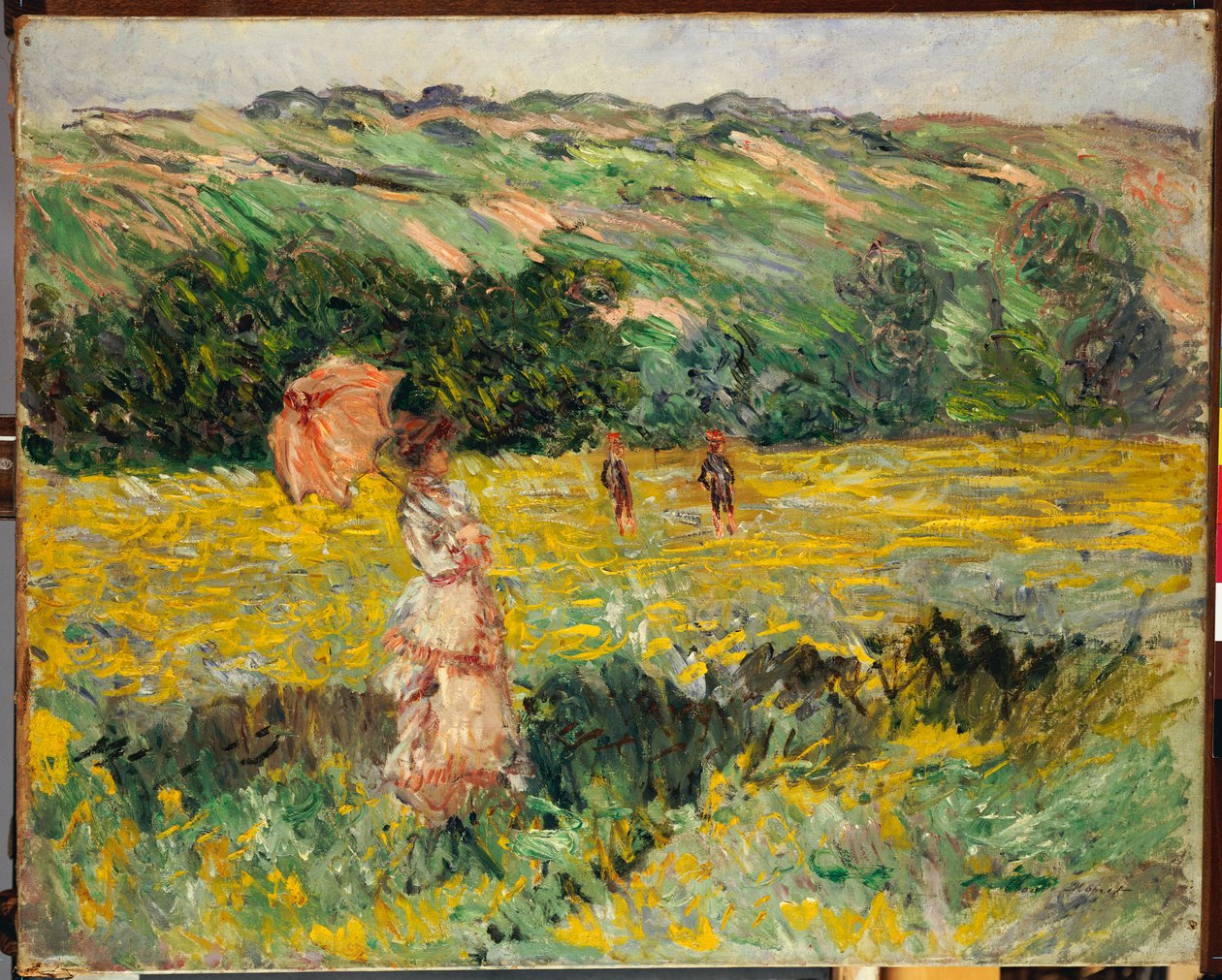 Prado de Limetz, 1887 de Claude Monet