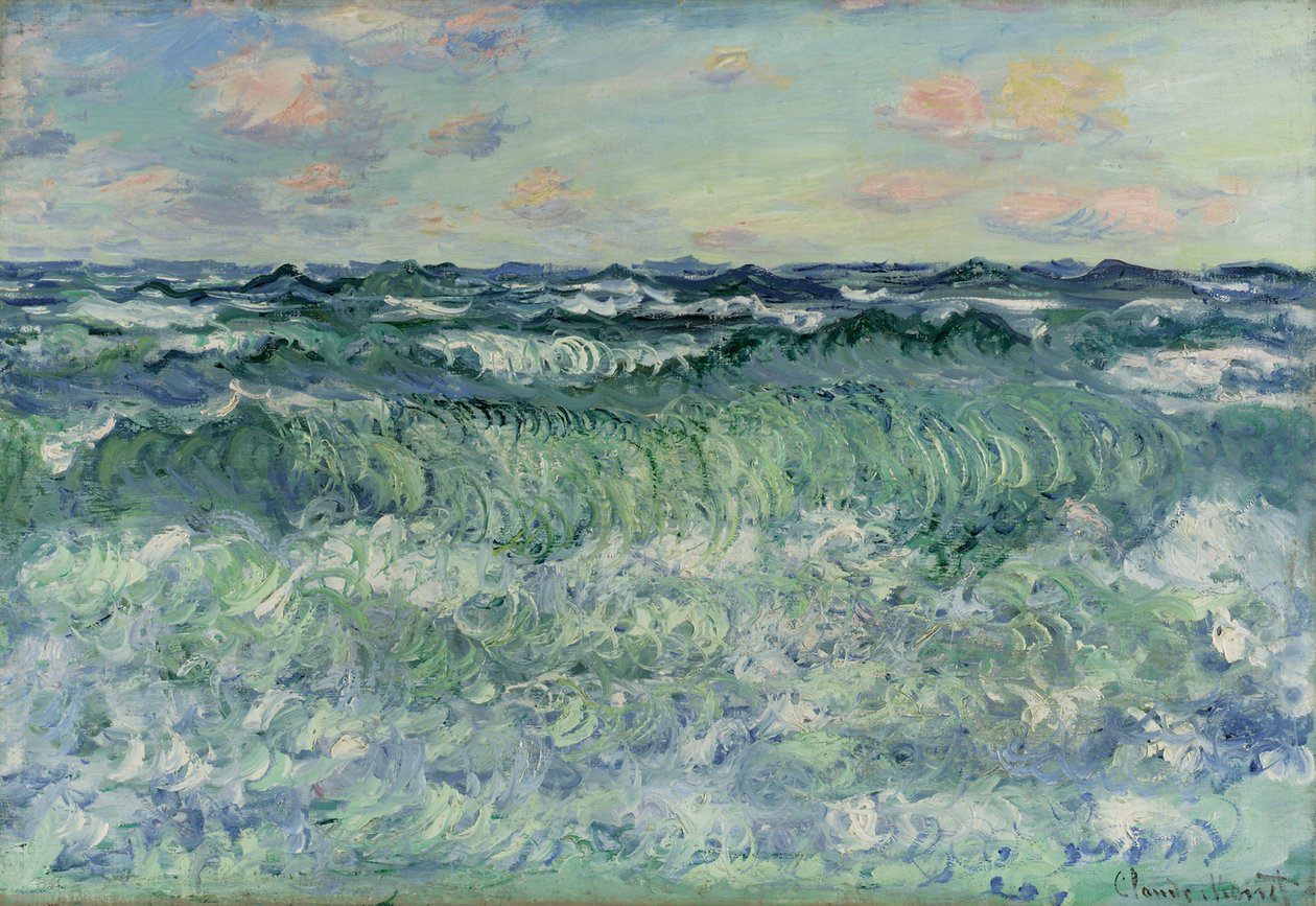 Marina (Estudio de mar) de Claude Monet