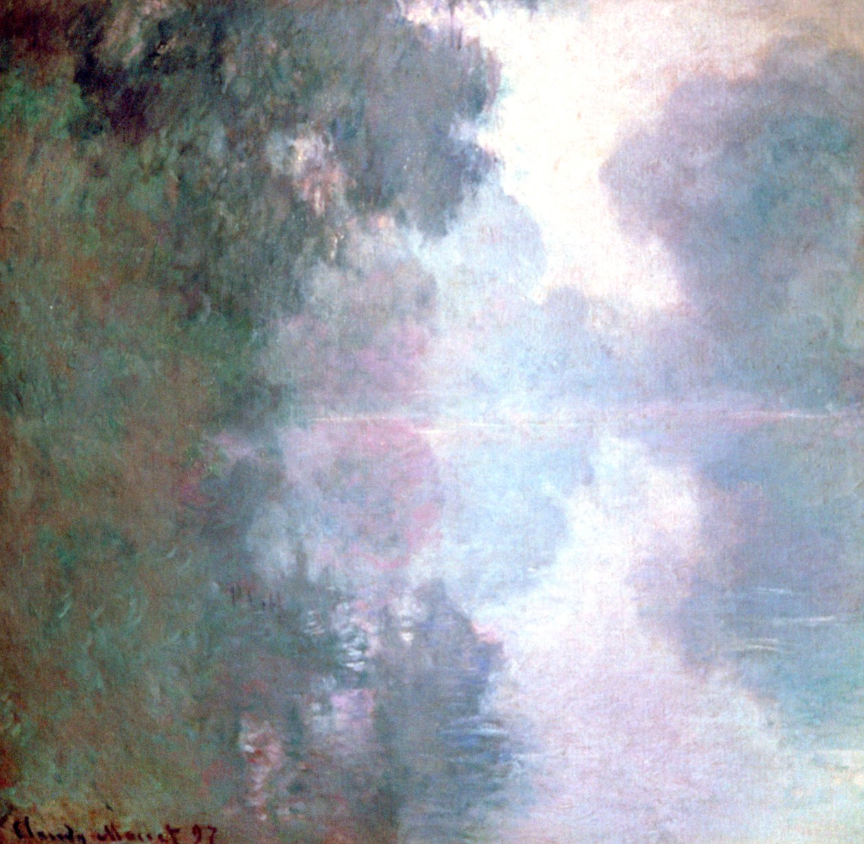 Niebla matutina, 1897 de Claude Monet