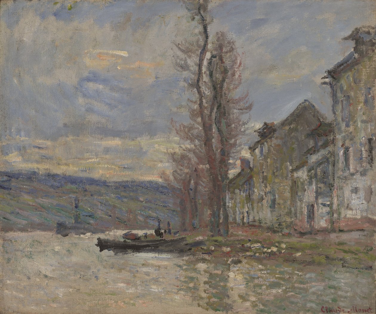 Río Lavacourt de Claude Monet