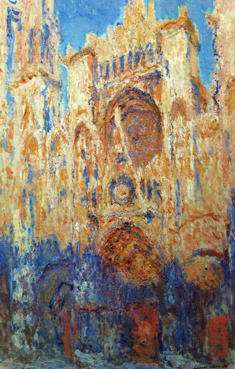 Catedral de Rouen de Claude Monet