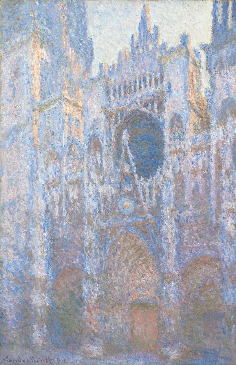 Catedral de Rouen, fachada oeste de Claude Monet