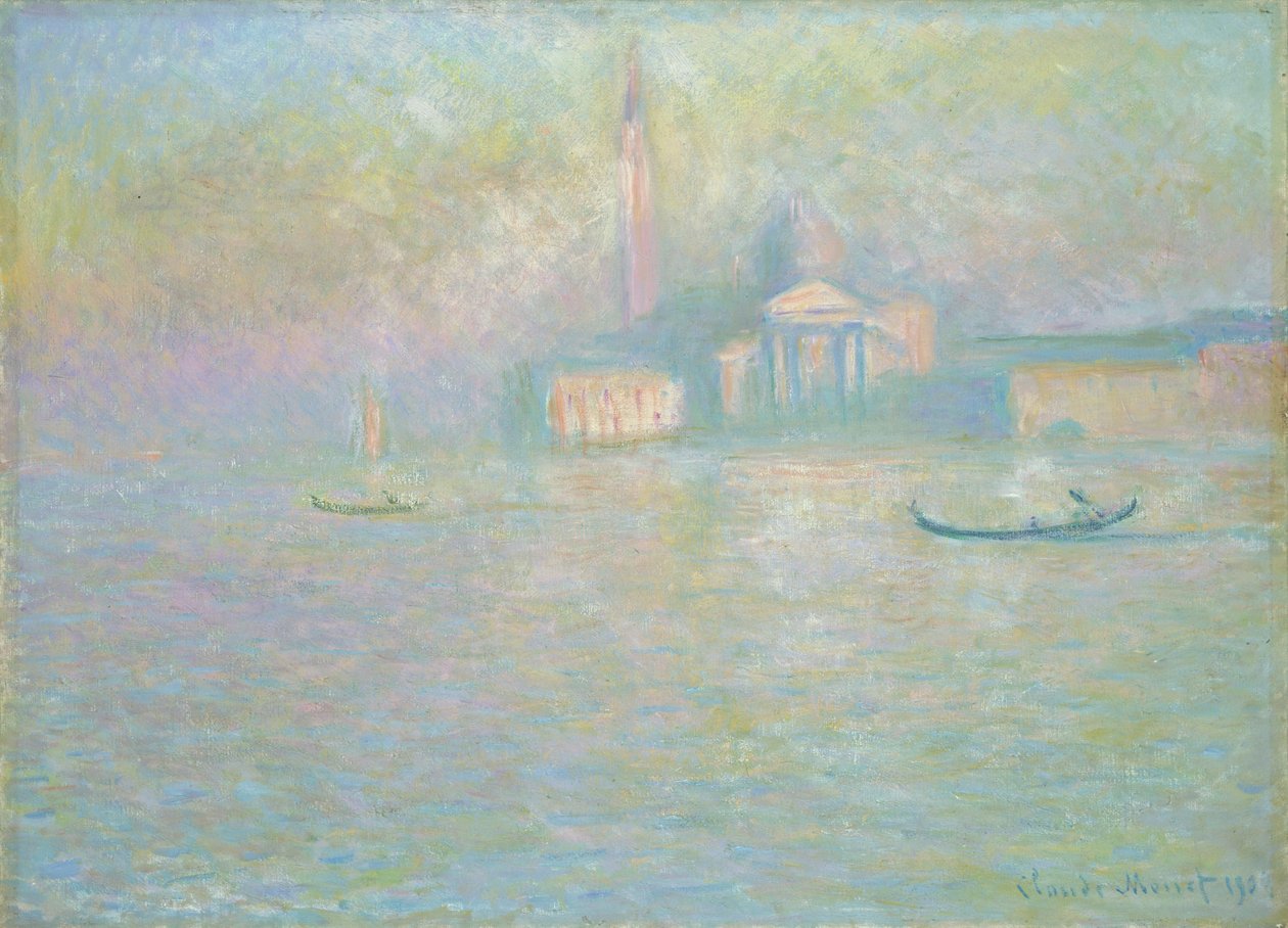 San Giorgio Maggiore, 1908 de Claude Monet