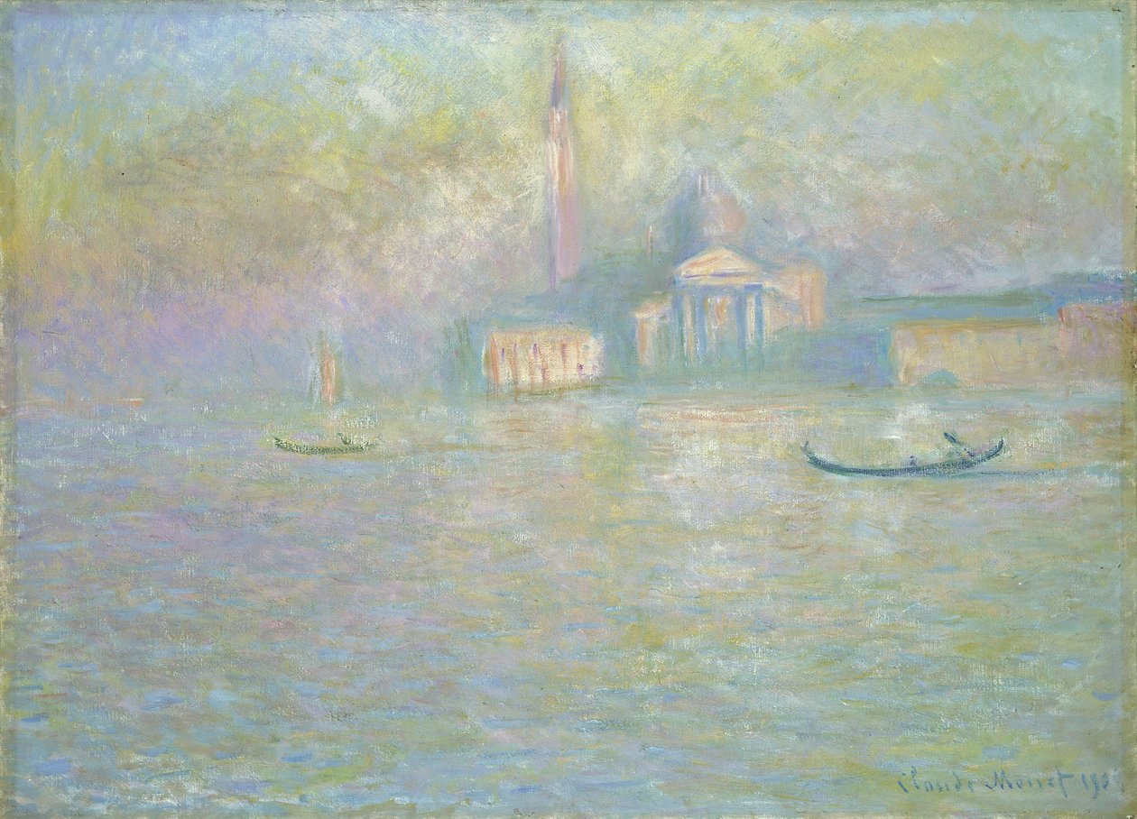 San Giorgio Maggiore, Venecia de Claude Monet