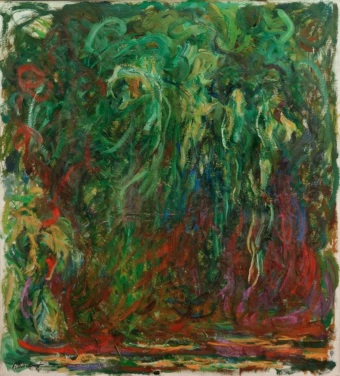 Sauce llorón de Claude Monet