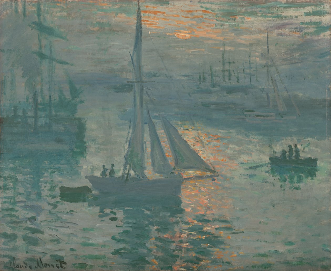 Amanecer (Marina) de Claude Monet