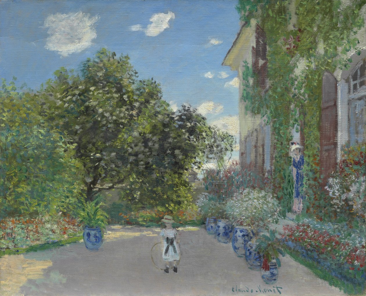 La Casa del Artista en Argenteuil, 1873 de Claude Monet