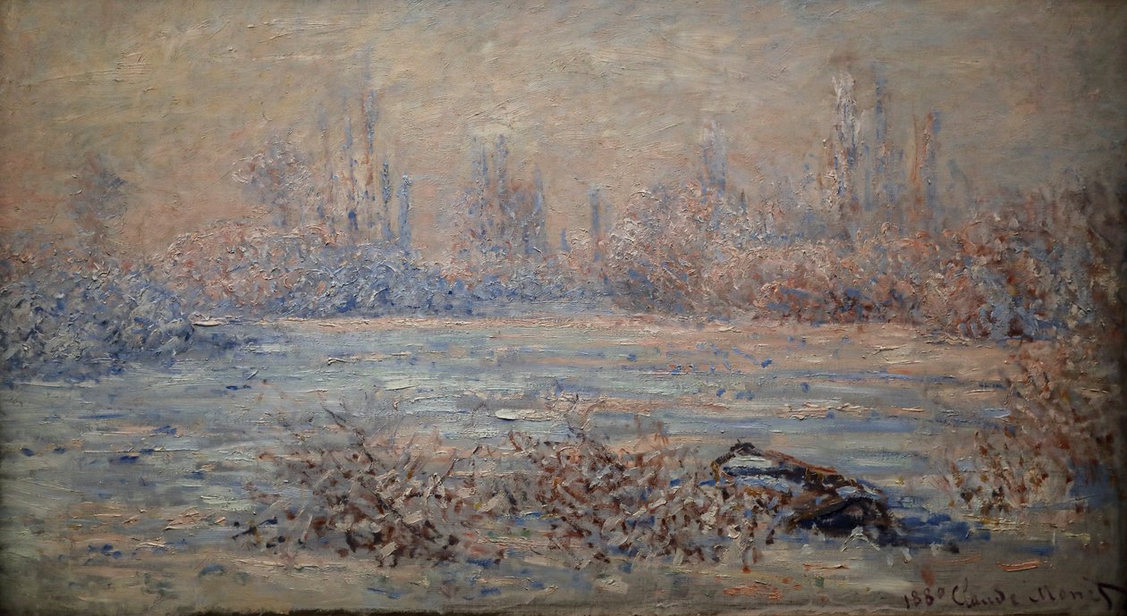 El efecto Frost, Sun de Claude Monet