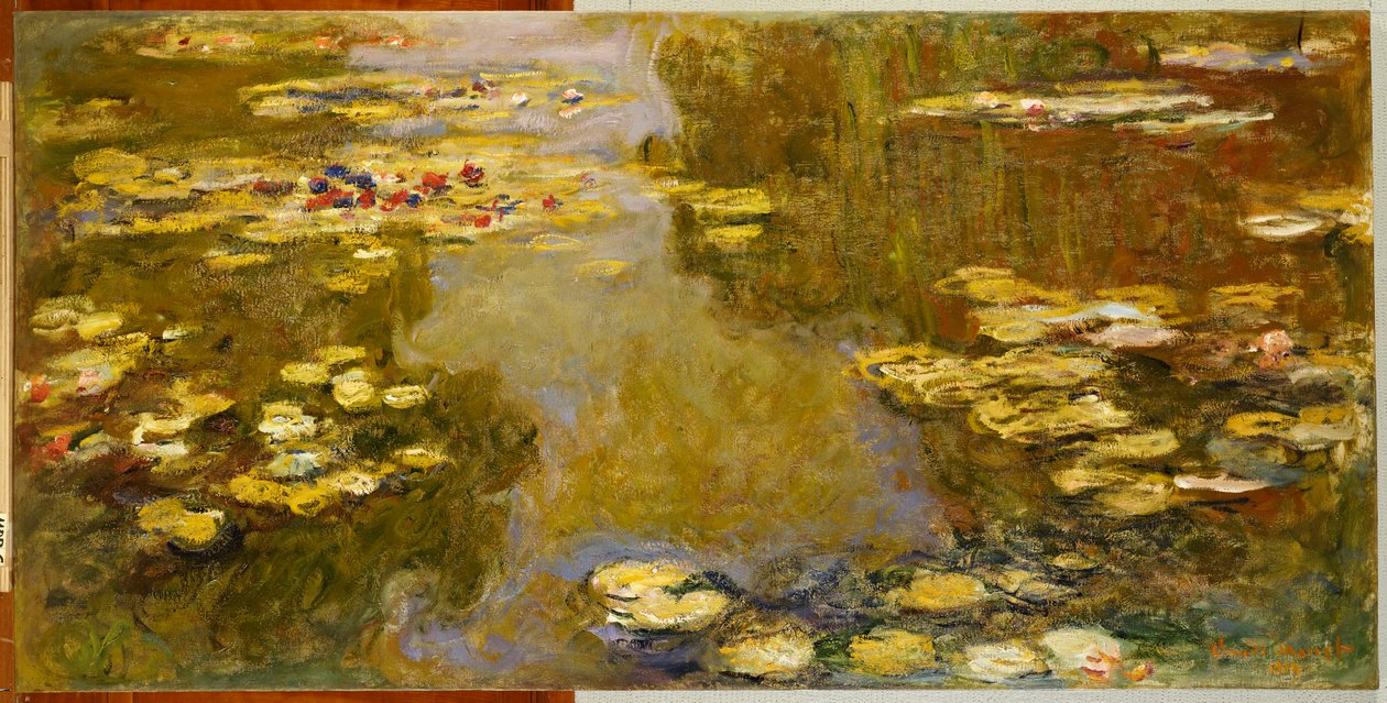 El estanque de lirios de Claude Monet