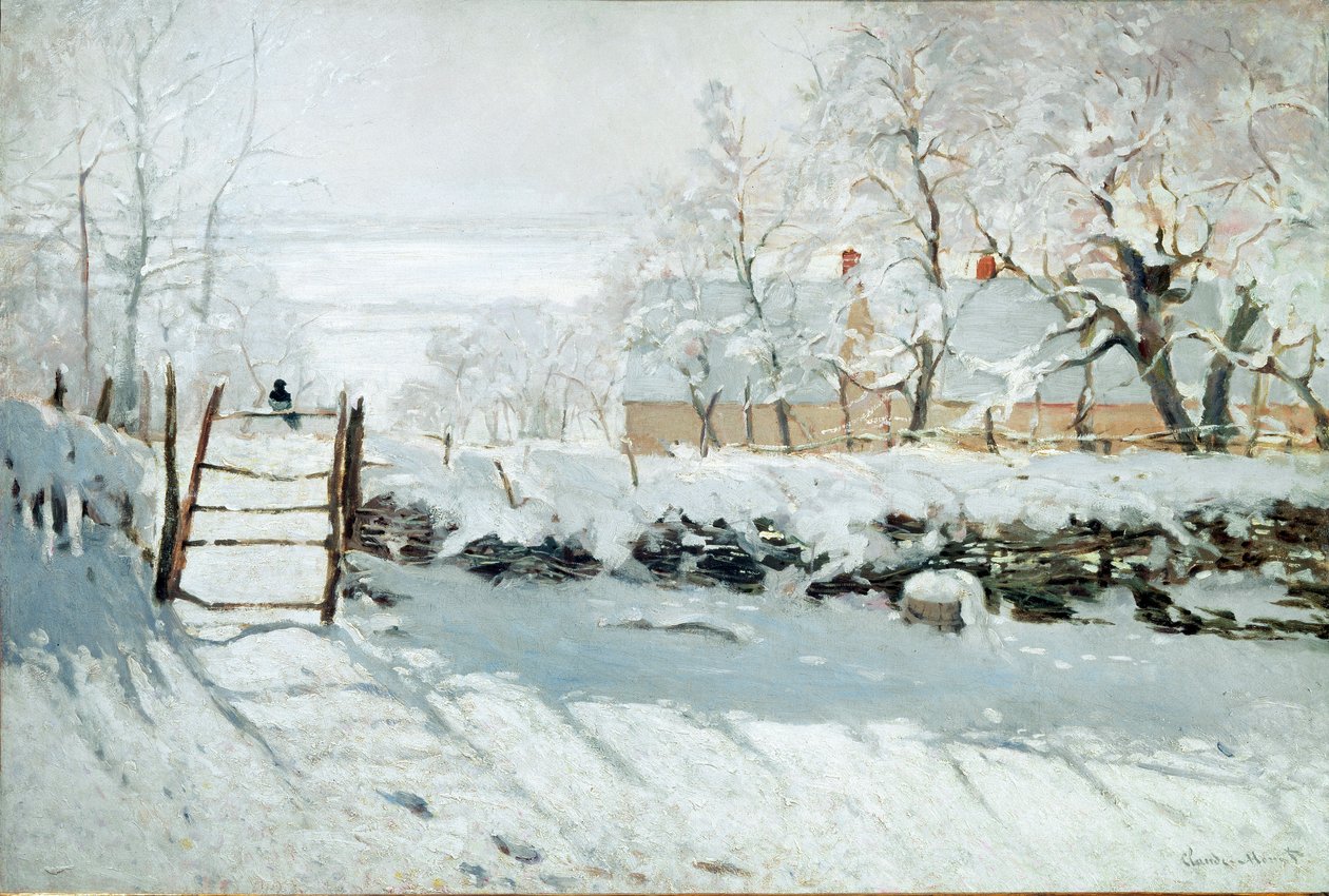 La urraca de Claude Monet