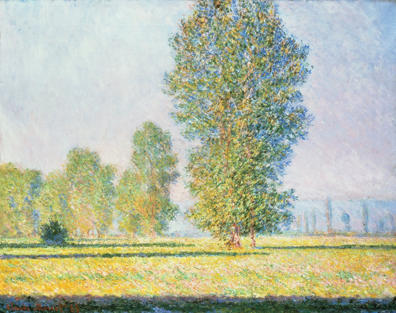 El prado de Limetz de Claude Monet