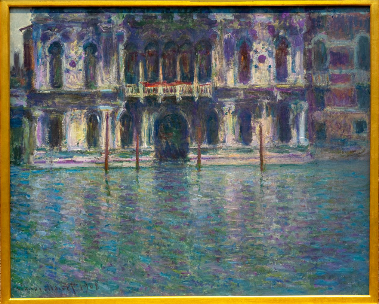 El Palacio Contarini de Claude Monet
