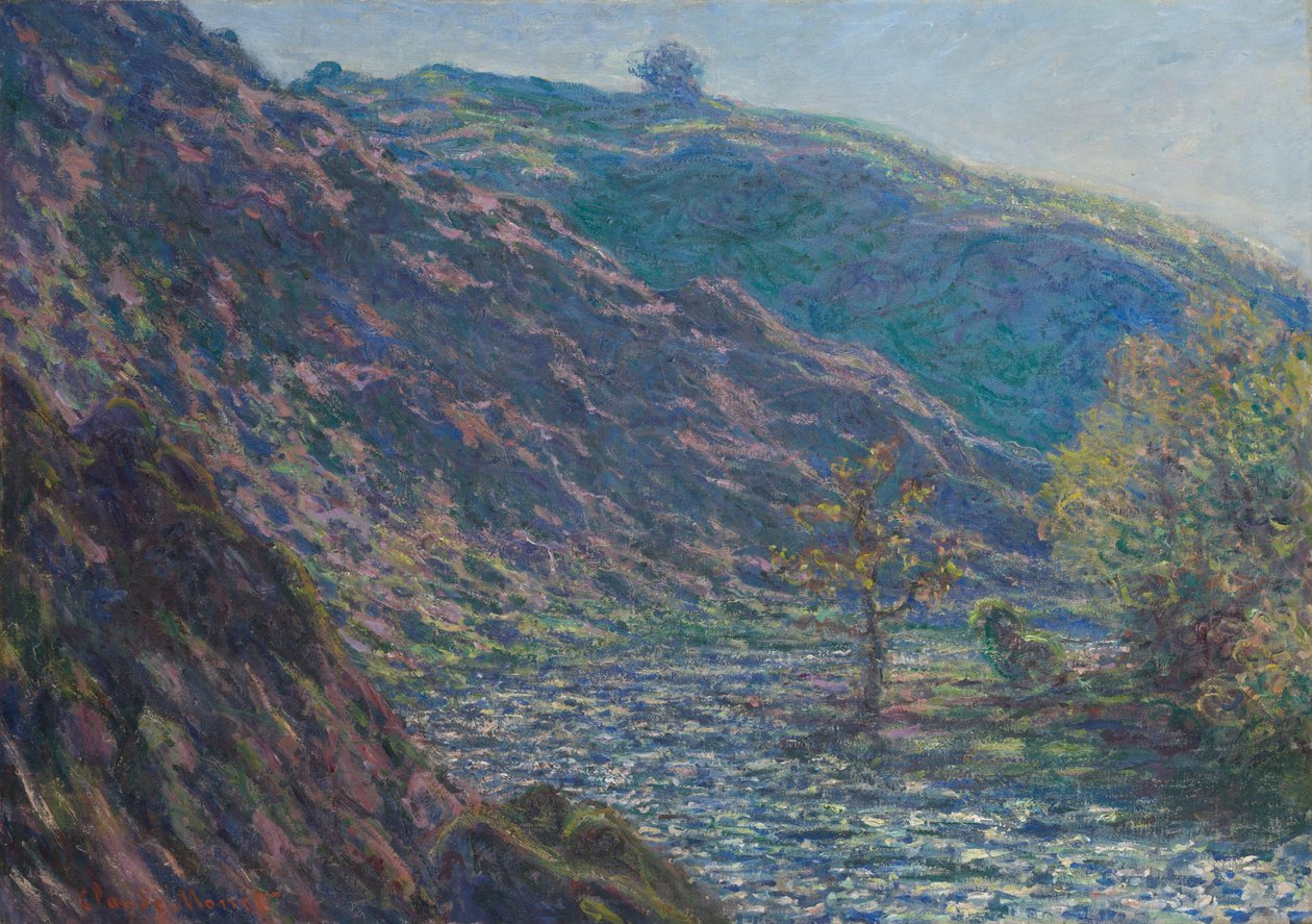 El río Petite Creuse de Claude Monet