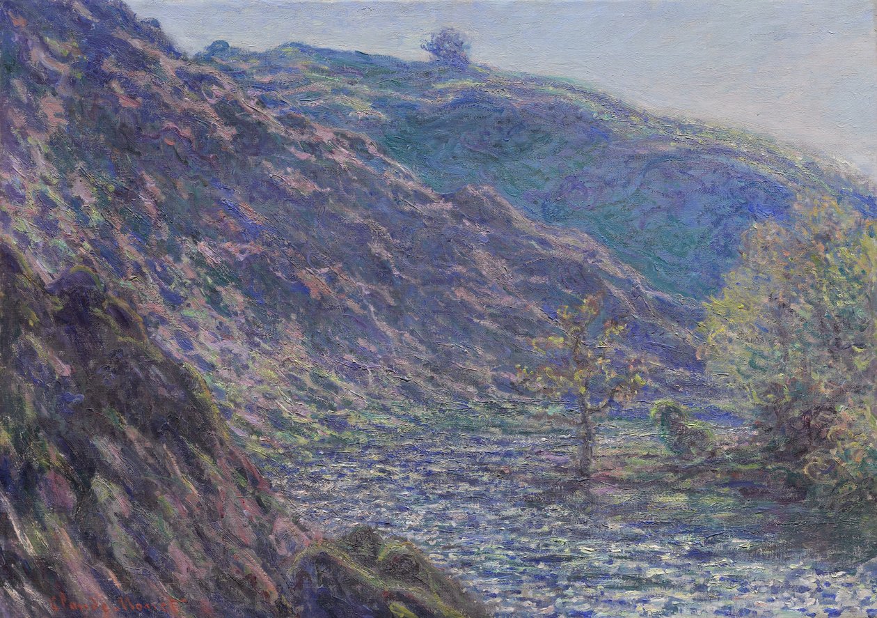 El río Petite Creuse de Claude Monet