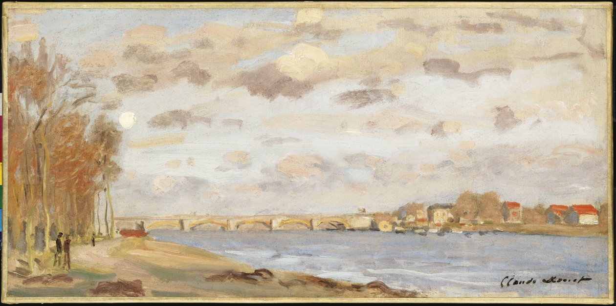 El Sena en Argenteuil de Claude Monet