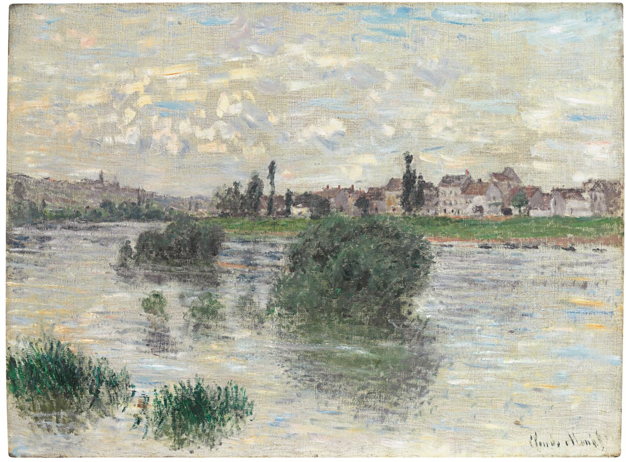 El Sena en Lavacourt, 1879 de Claude Monet