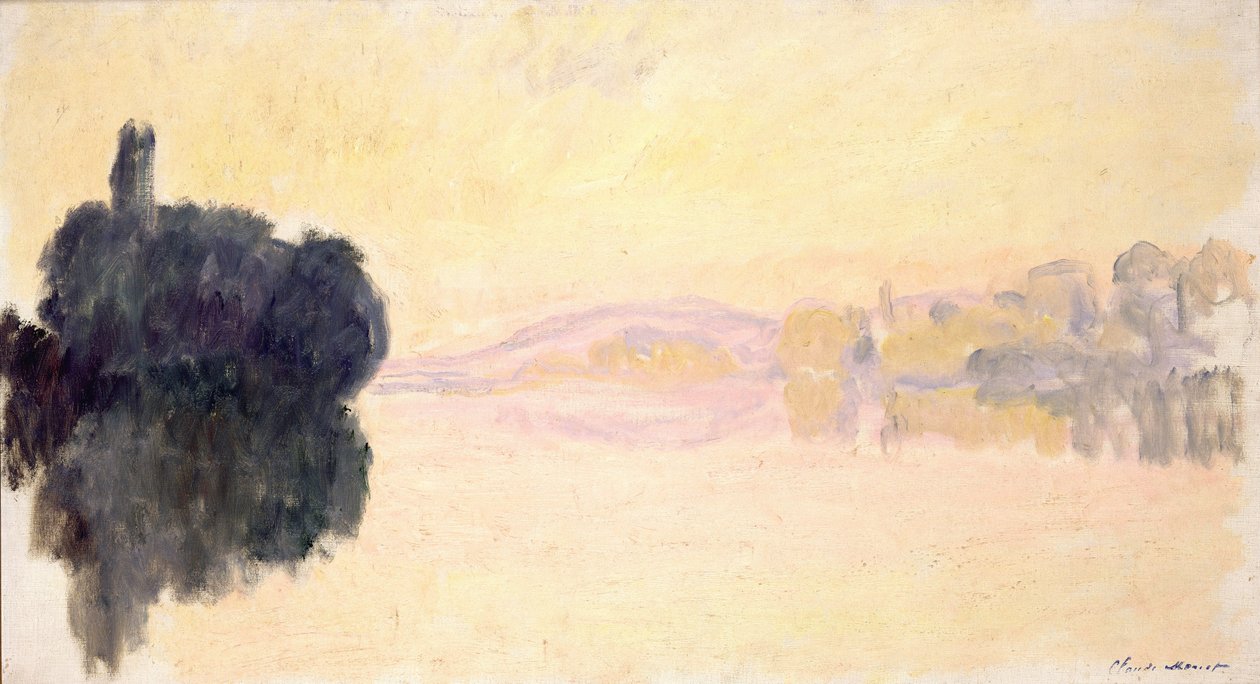 El Sena en Port-Villez, 1894 de Claude Monet