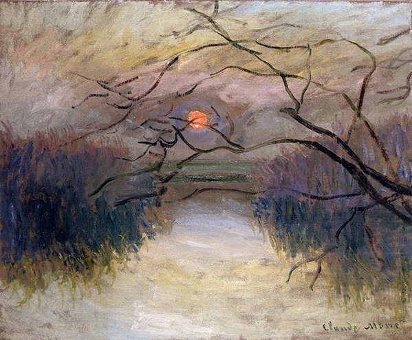 El Sena en Vetheuil de Claude Monet