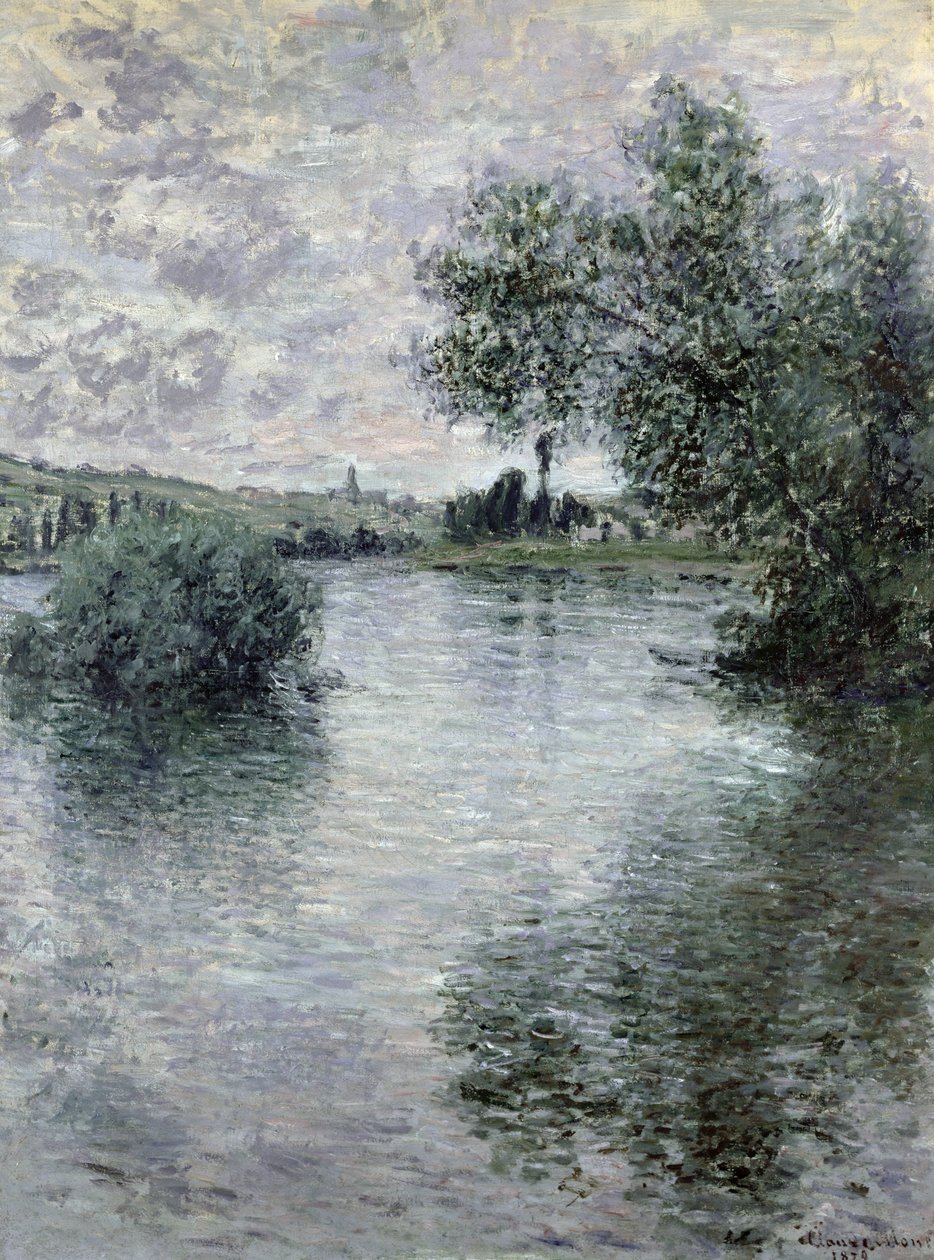 El Sena en Vetheuil de Claude Monet