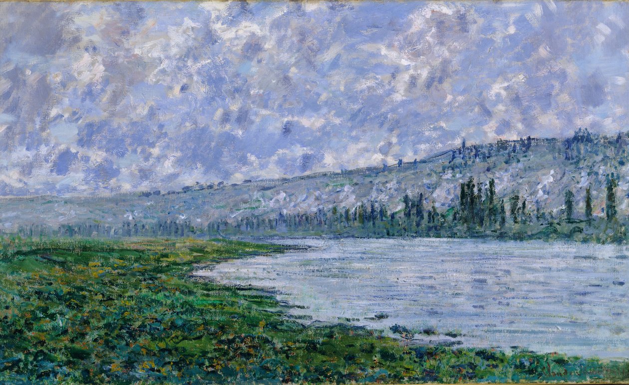 El Sena en Vétheuil, 1880 de Claude Monet