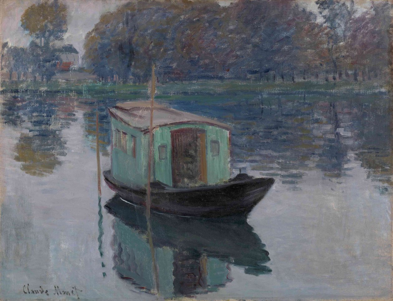 El Barco Estudio de Claude Monet