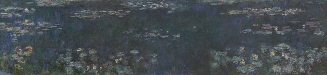 Los Nenúfares - Reflejos Verdes, 1914-1926 de Claude Monet