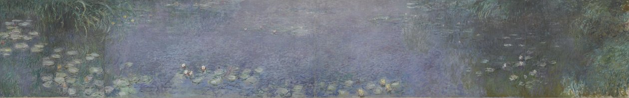 Los Nenúfares - Reflejos de Árboles de Claude Monet