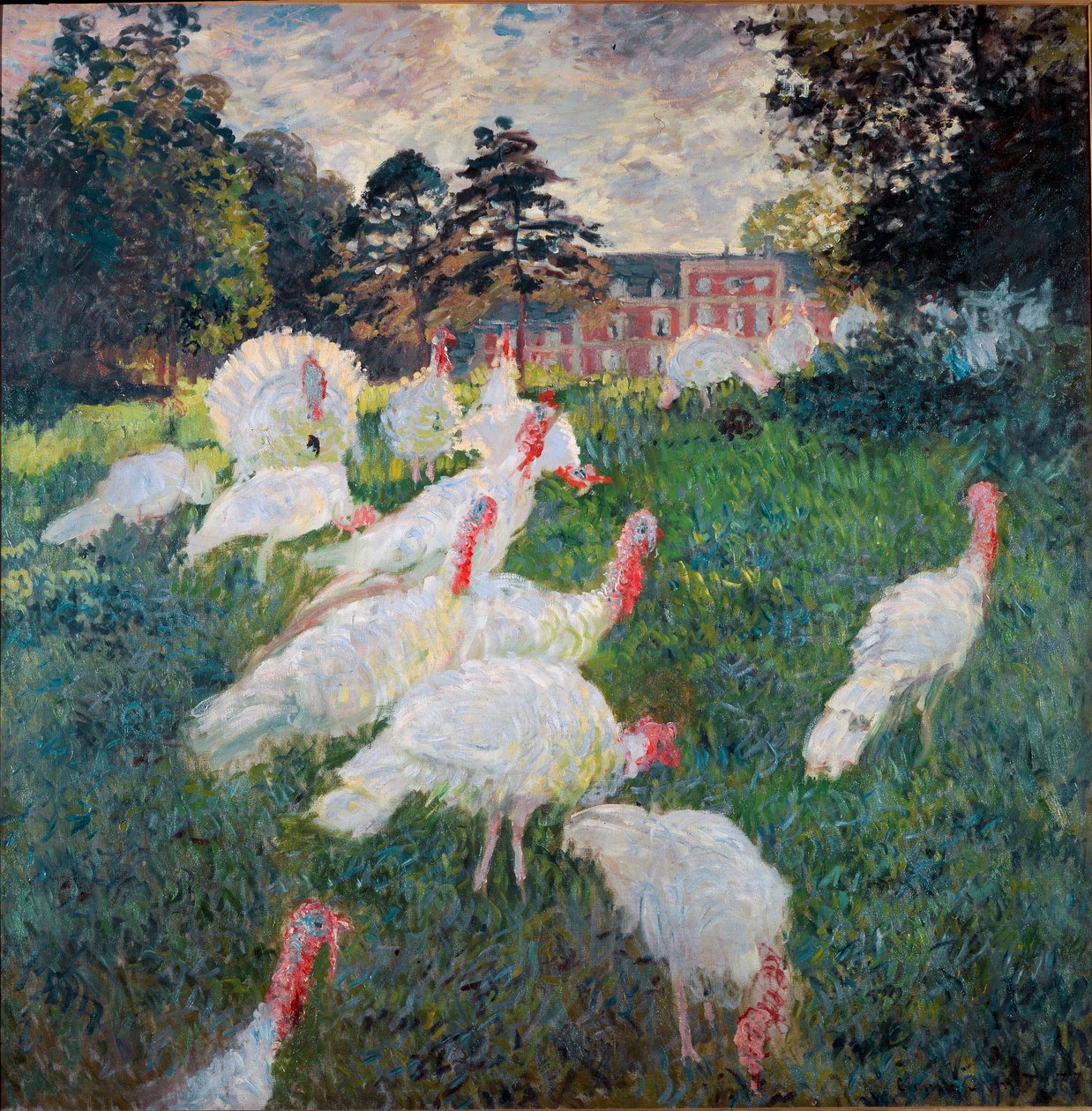 Pavos de Claude Monet