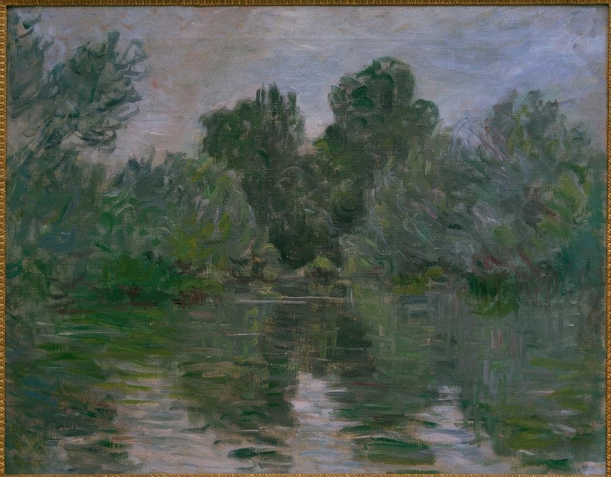 Un brazo del Sena de Claude Monet