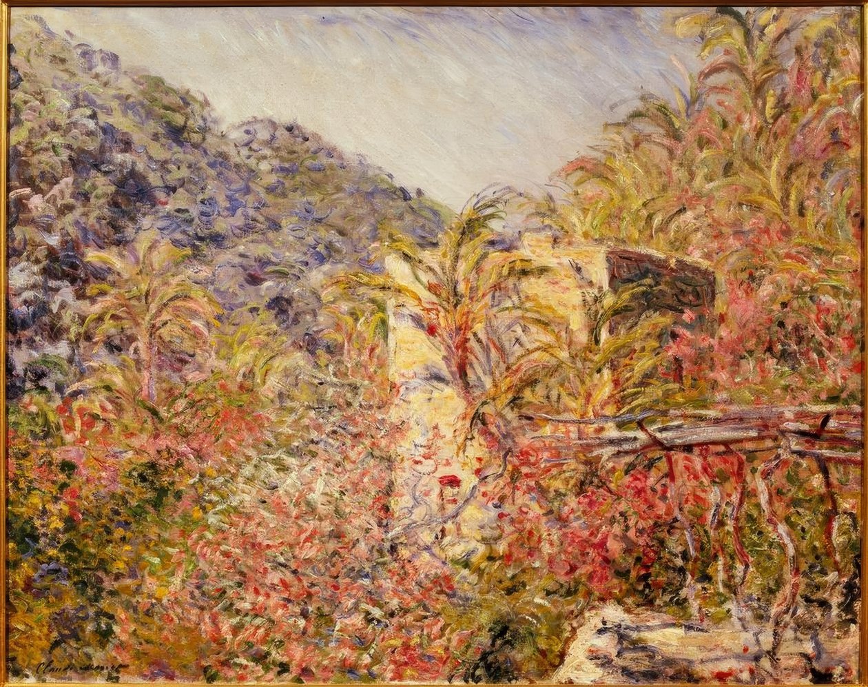 Valle de Sasso, efecto de sol de Claude Monet