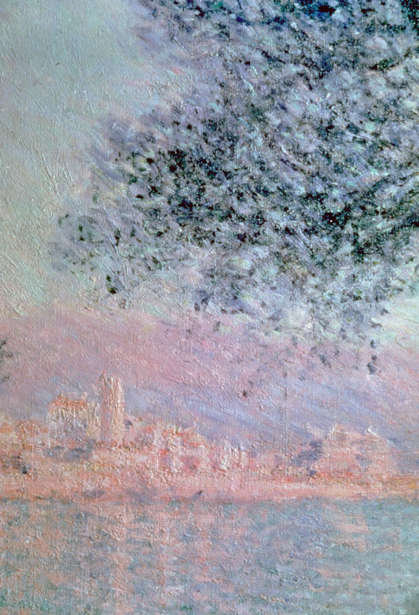 Vista de Antibes, (detalle), 1888 de Claude Monet